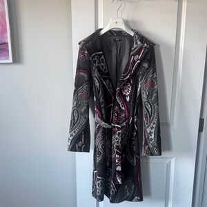 Boss Multicolor Paisley Women's Coat